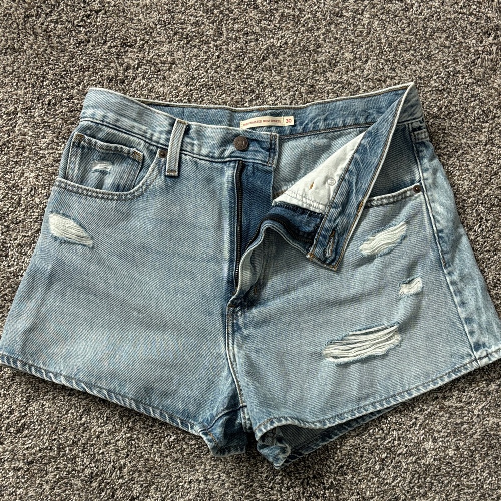 Levi denim shorts
